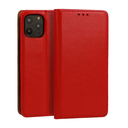 Samsung Galaxy A53 original Leder Klapphülle (Rot)