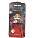 Samsung Galaxy S21+ Weva airbag prémium üvegfólia, átlátszó (fekete kerettel)