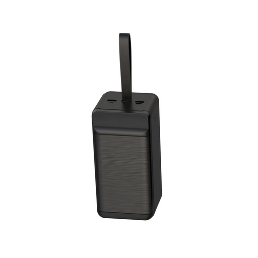 XO PR160 power bank 80000 mAh (Schwarz) – Schnellladen PD 20W + QC 22.5W, Lightning Eingang, 3 Eingang, 3 Ausgang