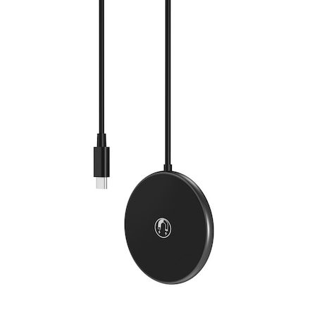 XO CX008 Magsafe kompatibel kabellos Ladegerät (max 15W), schwarz