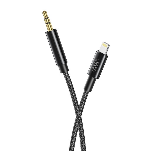 XO NB-R211A Lightning–3.5 mm audio Kabel (Schwarz)
