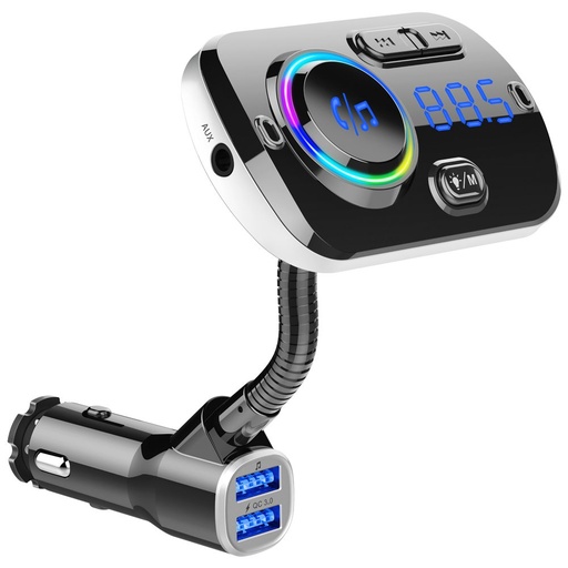 BC49AQ FM transmitter, schwarz