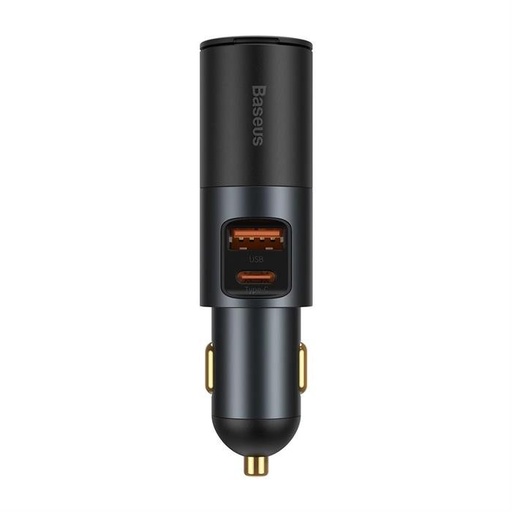 Baseus CCBT-C0G Auto- Schnellladegerät (PD + QC Laden), grau