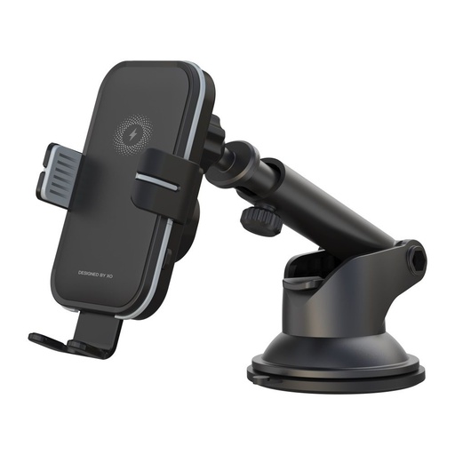XO WX027 Autohalterung kabellos mit Ladefunktion (Schwarz) – 15W