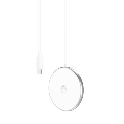 XO CX008 Magsafe kompatibel kabellos Ladegerät (max 15W), weiß