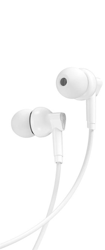 XO EP33 kabelgebunden Kopfhörer, mit Mikrofon, 3,5mm Jack mit Anschluss, weiß
