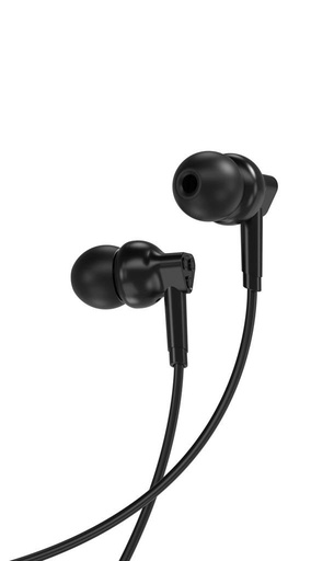 XO EP33 kabelgebunden Kopfhörer, mit Mikrofon, 3,5mm Jack mit Anschluss, schwarz
