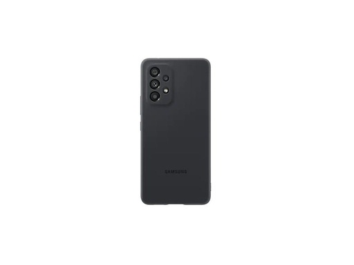 Samsung Galaxy A53 5G Silicone Cover Hülle (Schwarz)