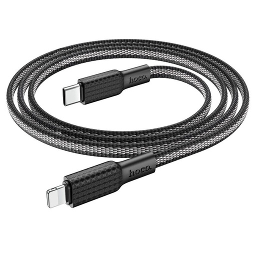 Hoco X69 lightning Kabel (PD Schnellladegerät), schwarz-weiß