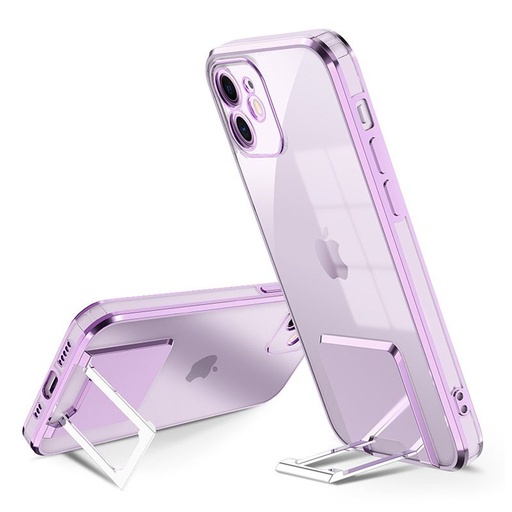 Apple iPhone 7/8/SE 2020/SE 2022 luxury mit Aufsteller Backcover (Lila)