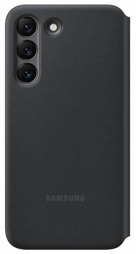 Samsung Galaxy S22 LED View Klapphülle (Schwarz)