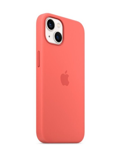 Apple iPhone 13 Silicone Magsafe Original- Backcover (Rosa)