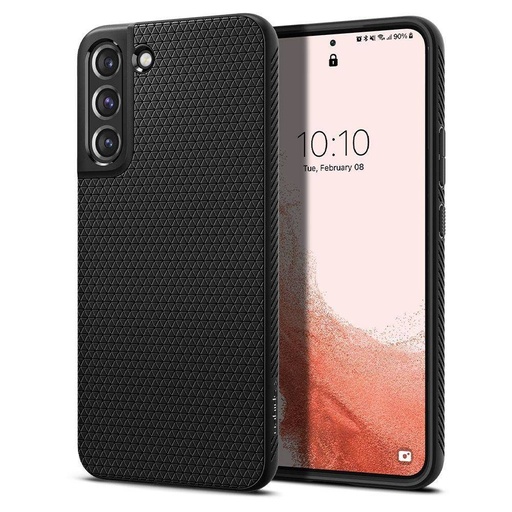 Samsung Galaxy S22 Spigen liquid air Premium Backcover (Schwarz)