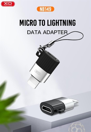 XO NB149-B micro USB–Lightning Adapter adapter (Schwarz)
