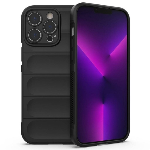 Apple iPhone 14 Pro Max Silky shield Backcover (Schwarz)
