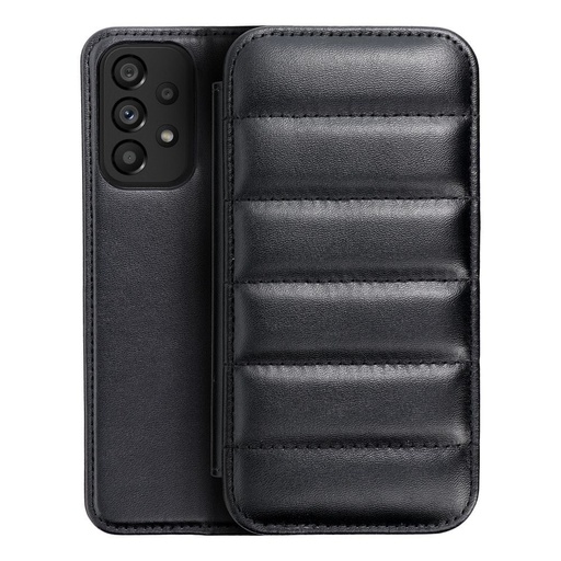 Samsung Galaxy A23 5G Puffer book Klapphülle (Schwarz)