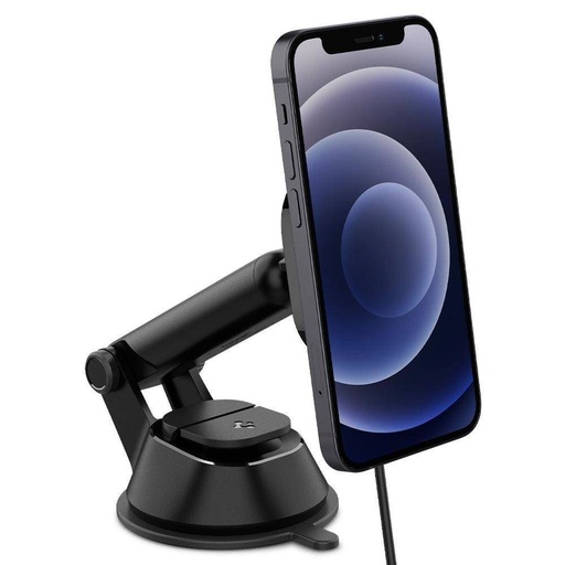SPIGEN ITS35W kabellos Auto- magsafe magnetisch Schnellladegerät (fürs Armaturenbrett) schwarz