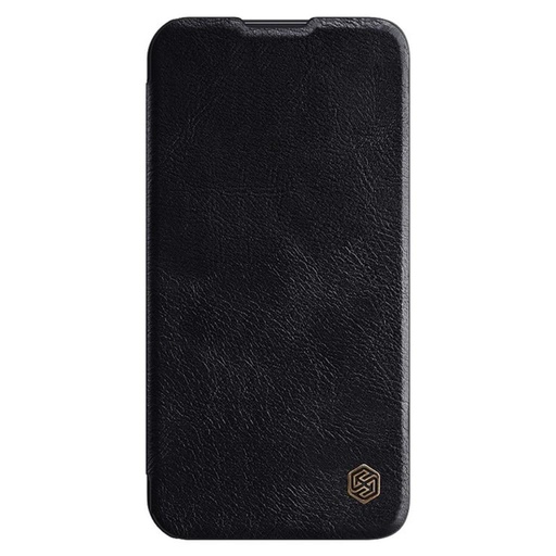 Samsung Galaxy S23 Plus Nillkin Qin pro mit Kameraschutz Klapphülle (Schwarz)