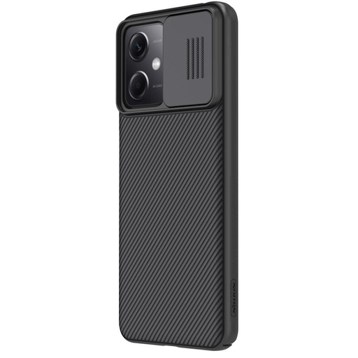 Xiaomi Redmi Note 12 5G / Poco X5 5G Nillkin CamShield Backcover (Schwarz)