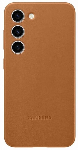 Samsung Galaxy S23 Leather Hülle (Braun)