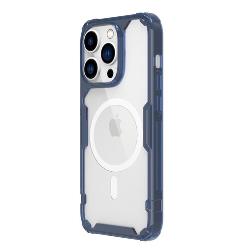 Apple iPhone 14 Pro Max Nillkin Nature Pro MagSafe Backcover (Blau)