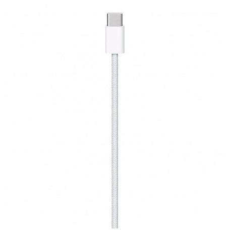 Apple USB-C - USB-C Stoff Datenkabel 60W (Weiß) - 1m