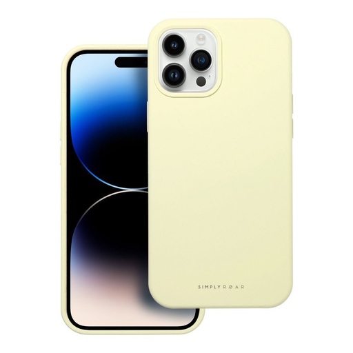 Apple iPhone 12 Pro Max Roar Cloud Skin Backcover (hell gelb)