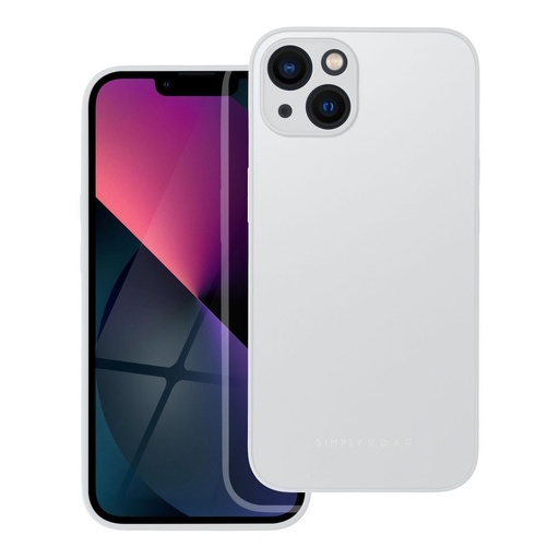 Apple iPhone 13 Roar matt Glas Backcover (Grau)