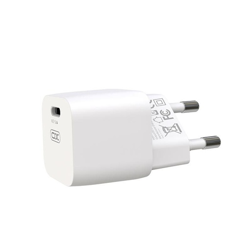 XO CE01 PD 20W Schnellladegerät (Weiß) – USB-C Anschluss