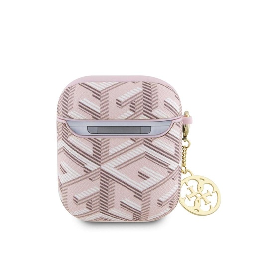 Guess PU G Cube Charm Hülle AirPods 1/2 (Rosa) - GUA2PGCE4CP