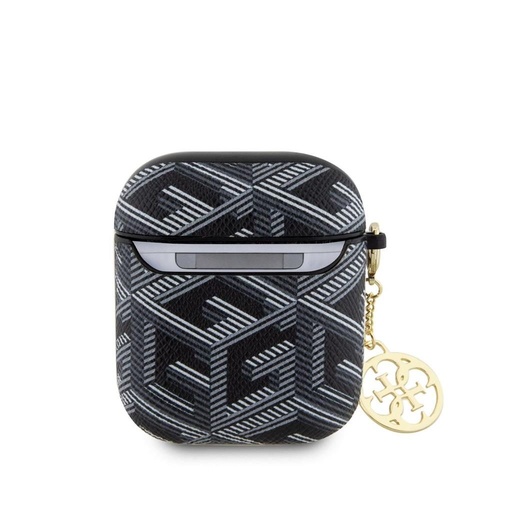 Guess PU G Cube Charm Hülle AirPods 1/2 (Schwarz) - GUA2PGCE4CK
