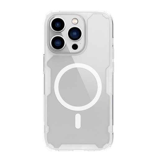 Apple iPhone 15 Pro Nillkin Nature Pro MagSafe Backcover (Weiß)