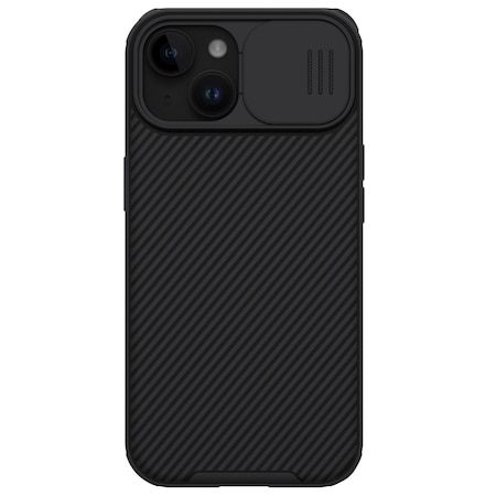 Apple iPhone 15 Nillkin CamShield Pro MagSafe Backcover (schwarz)