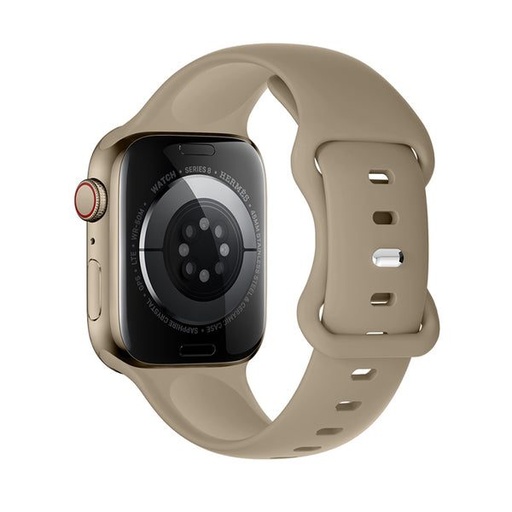 Apple Watch 42mm / Watch 44mm / Watch 45mm / Watch 49mm HOCO WA15 solid Riemen braun