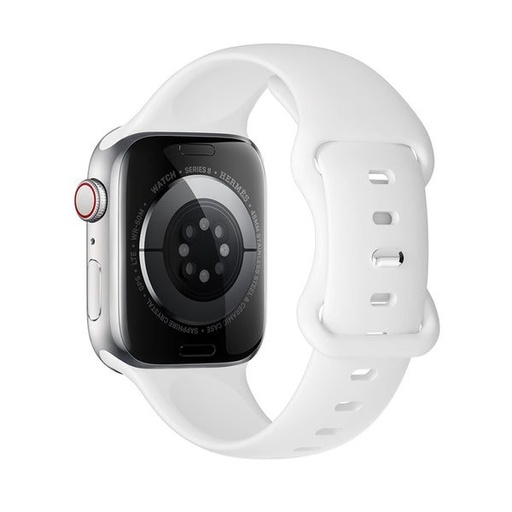 Apple Watch 42mm / Watch 44mm / Watch 45mm / Watch 49mm HOCO WA15 solid Riemen weiß