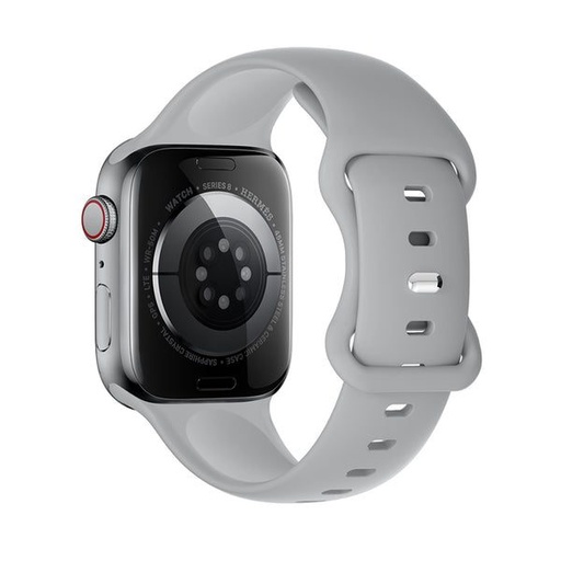 Apple Watch 42mm / Watch 44mm / Watch 45mm / Watch 49mm HOCO WA15 solid Riemen grau