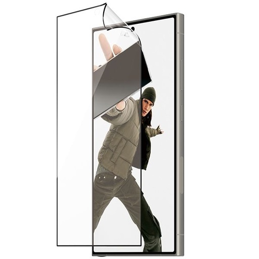 Samsung Galaxy S24 Ultra PanzerGlass ultra wide fit Premium Panzerglas transparent