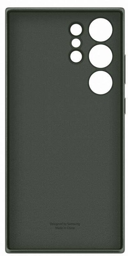 Samsung Galaxy S23 Ultra Leather Hülle (Grün)