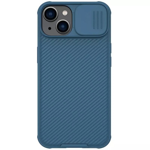 Apple iPhone 14 Nillkin Camshield Pro Backcover (Blau)