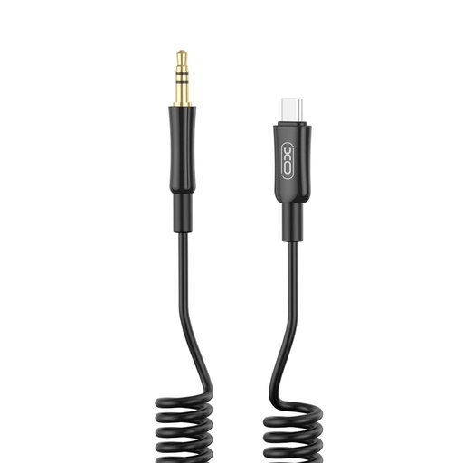 XO NB-R255B USB-C audio adapter (Schwarz) – USB-C–3.5 mm