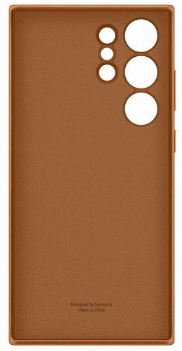 Samsung Galaxy S23 Ultra Leather Hülle (Braun)