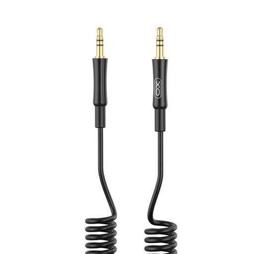 XO NB-R255C audio adapter (Schwarz) – 3.5 mm–3.5 mm