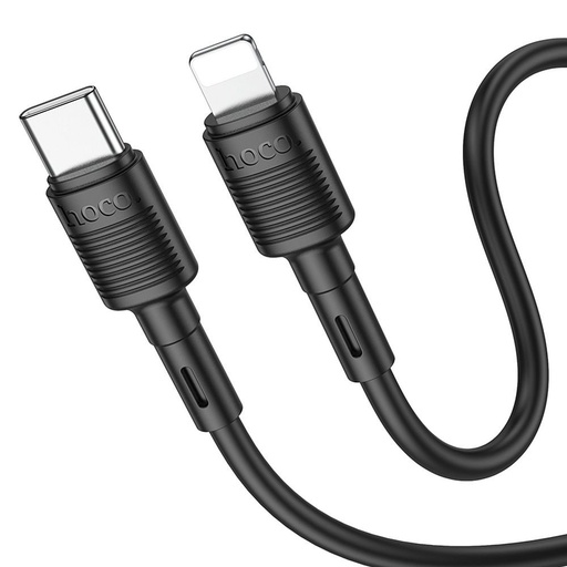 Hoco Victory X83 lightning Kabel (PD Schnellladegerät) 20W schwarz
