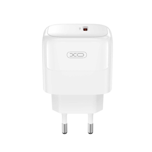 XO L136 PD 20W Schnellladegerät (Weiß) – USB-C Anschluss