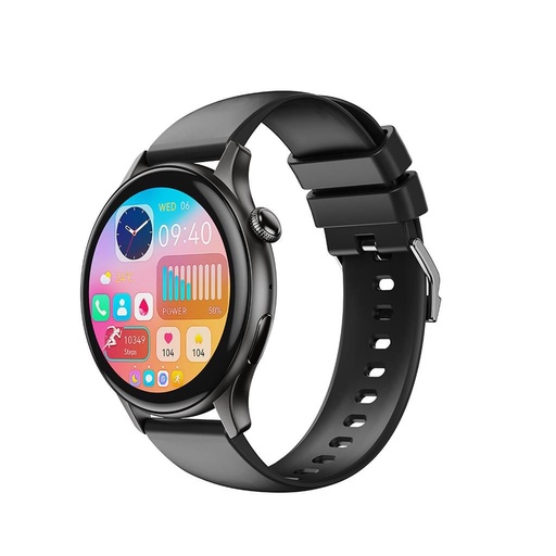 XO J6 AMOLED Smartwatch (Schwarz)