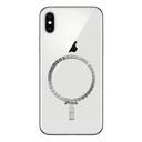magsafe kompatibilis univerzális fém korong stabilizátorral szürke