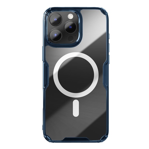 Apple iPhone 16 Pro Max Nillkin Nature Pro MagSafe Backcover (Blau)