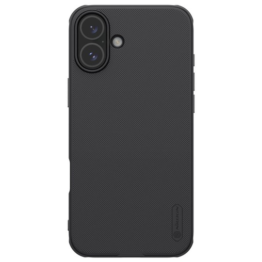 Apple iPhone 16 Nillkin Super Frosted Shield Pro MagSafe Backcover (Schwarz)