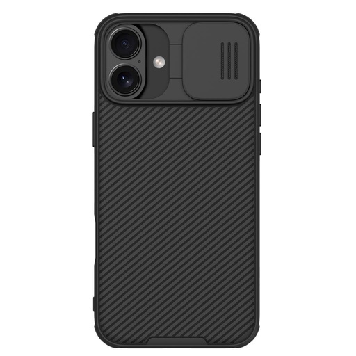 Apple iPhone 16 Plus Nillkin CamShield Pro MagSafe Backcover (Schwarz)