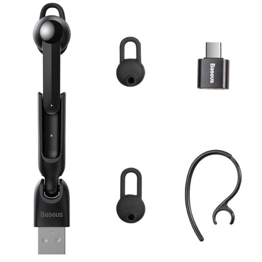 Baseus NGA05 bluetooth headset, BT 5.0, schwarz
